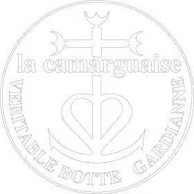 logo la camarguaise blanc